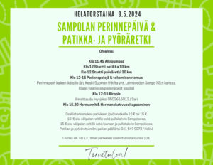 Sampolan perinnepäivä & patikka- ja pyöräretki